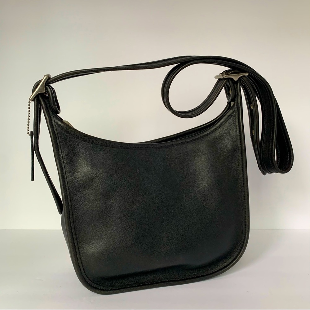 Vintage Coach Mini Legacy Hobo Bag | Black Purse